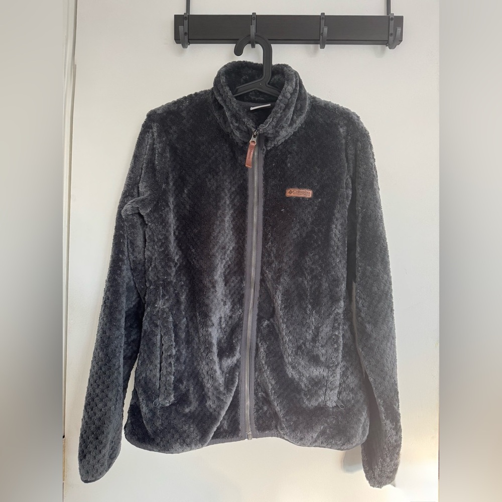 Columbia Cozy Black Fleece Jacket